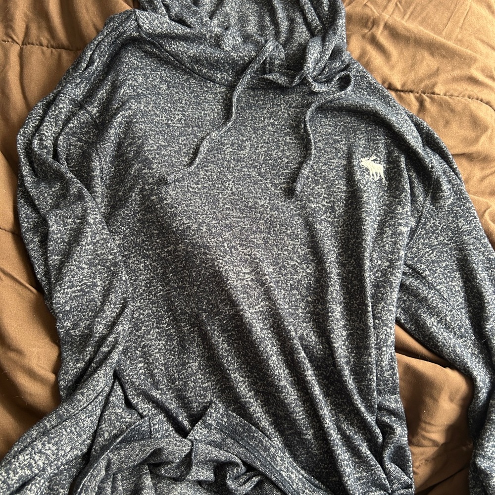 Abercrombie And Fitch Dark Blue XS Men’s Shirt Pullover With Hood